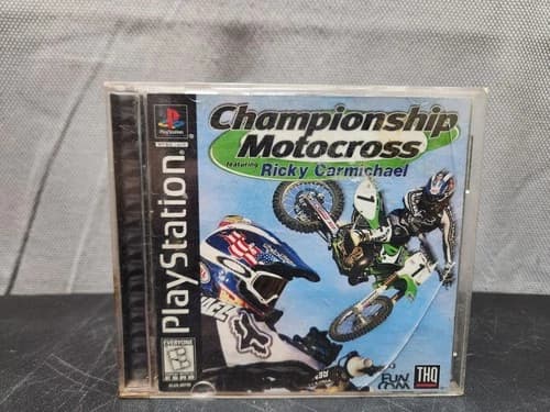 Championship Motocross Featuring Ricky Carmichael CIB (Sony PlayStation 1, 1999)