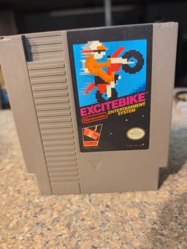 Nintendo Entertainment System NES Excitebike Excite Bike Tested