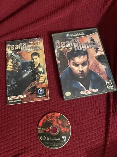 Dead to Rights (Nintendo GameCube, 2002) Cib Tested Working