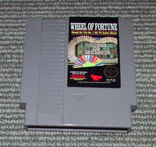 Wheel Of Fortune for Nintendo NES Authentic Fast Free Shipping
