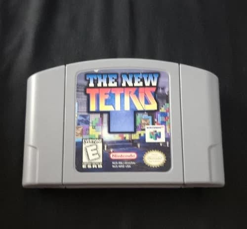 Nintendo The New Tetris Tetris Series Nintendo 64 N64 Game Cartridge NTSC-U/C