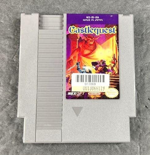 Castlequest (Nintendo Entertainment System, 1989) VIDEO GAME TESTED FREE SHIP