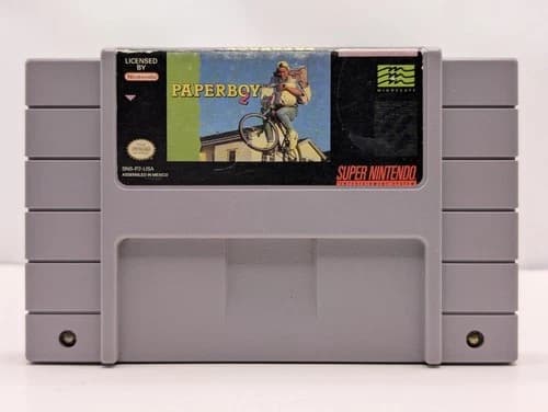 Paperboy 2 Paper Boy Super Nintendo SNES Authentic Classic Game!