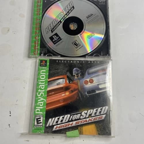 Need for Speed High Stakes PlayStation 1 PS1 Complete. FREE SHIPPING