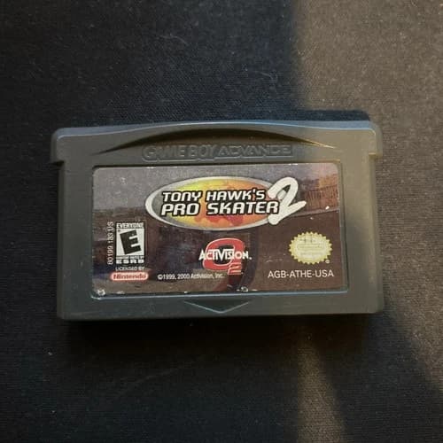 Tony Hawk's Pro Skater 2 GBA (Game Boy Advance, 2001) Cart Only, Tested & Works!