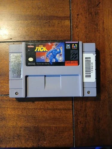 The Tick (Super Nintendo Entertainment System, 1994) - Cart Only, Stickers