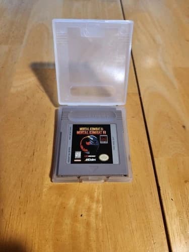 Mortal Kombat and Mortal Kombat II Nintendo Game Boy Authentic Cartridge