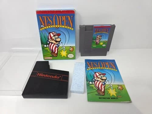 NES Open Tournament Golf (Nintendo NES) Complete in Box (Cib)