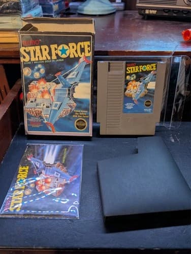 Star Force Nintendo NES Complete in Box w Manual Works Great
