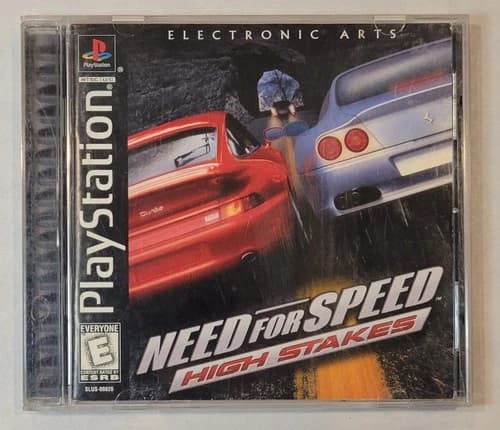 1999 Need for Speed High Stakes Sony PlayStation 1 PS1 Video Game Complete CIB
