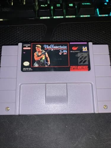 Wolfenstein 3D (SNES, 1994) Cart Only TESTED working amazing condition!