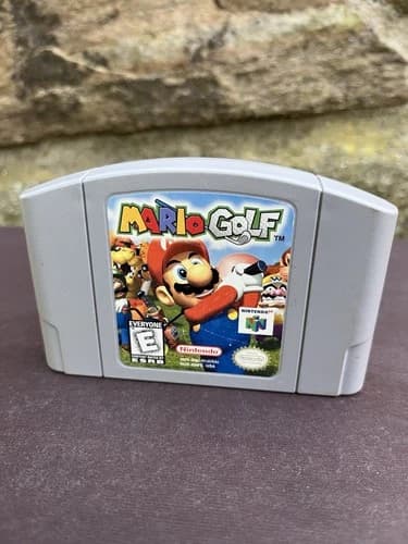 N64 Mario Golf (Nintendo 64, 1999) Authentic Works! Nice! SHIPS NEXT DAY!