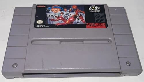 Bill Laimbeer's Combat Basketball Super Nintendo SNES Cartridge Only Tested