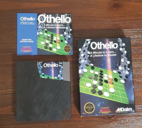 Othello NES Nintendo Complete CIB Authentic! Great Condition! Nice!!