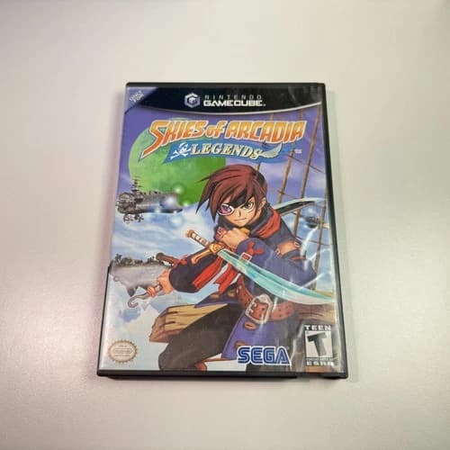 Skies of Arcadia Legends (Nintendo GameCube, 2003) GC CIB Complete w/ Reg Card