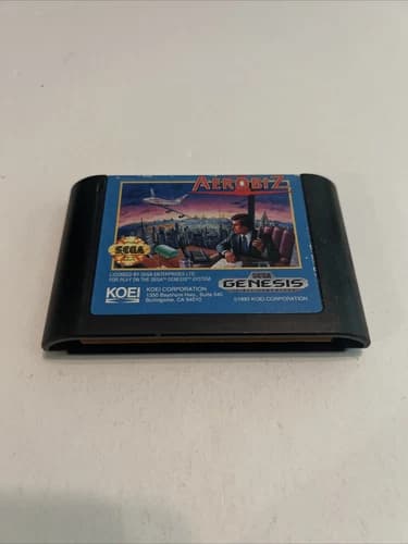 Aerobiz (Sega Genesis) Cart Only - Fast Free Shipping!