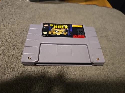 The Incredible Hulk Super Nintendo SNES Cartridge Only