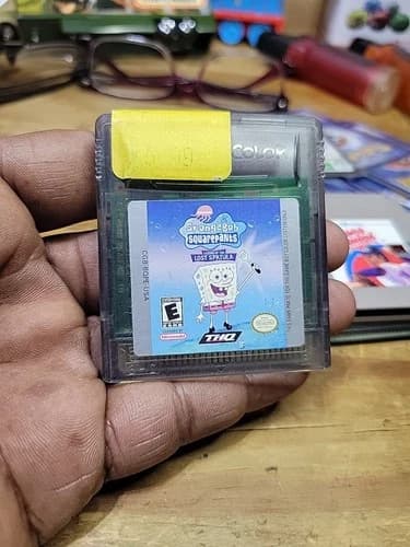 SpongeBob SquarePants: Legend of the Lost Spatula (Nintendo Game Boy Color,...