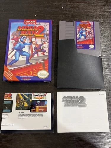 Mega Man 2 (Nintendo NES) Complete in Box CIB - See Pictures And Description