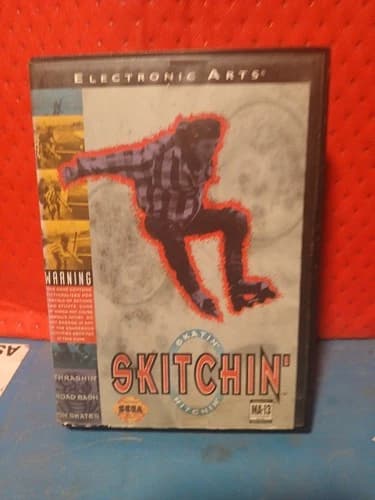 Skitchin (sega Genesis 1993) CIB Tested.