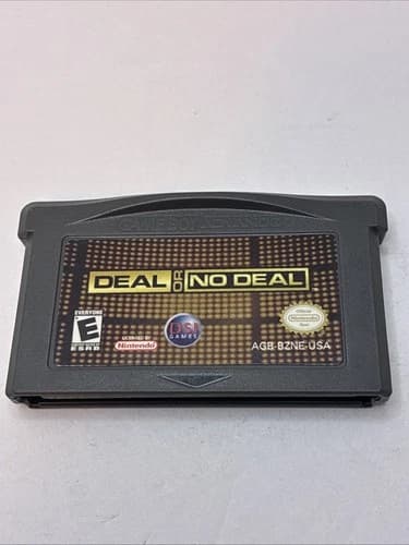 Deal Or No Deal Nintendo Game Boy Advance GBA GAME CARTRIDGE ONLY Authentic