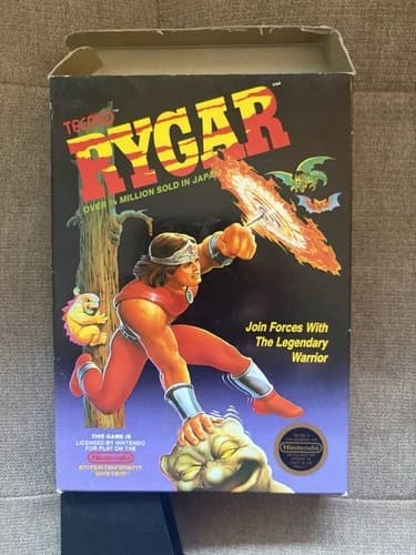 NES Rygar Cart Game CIB