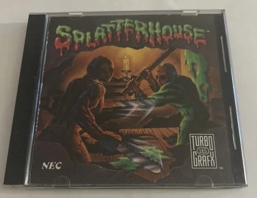 Splatterhouse for Turbo Grafx 16 Complete TurboGrafx- Tested/ Authentic!!
