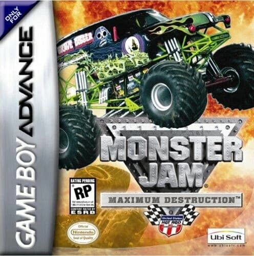 Monster Jam: Maximum Destruction - Gameboy Advance GBA Cartridge Only TESTED