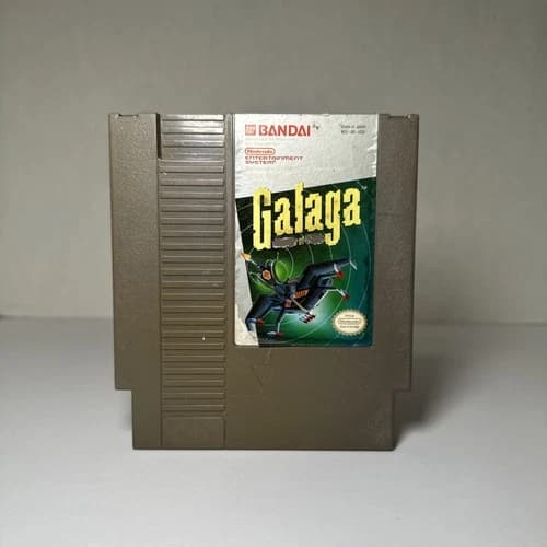 Galaga Demons of Death Nintendo Entertainment System NES Authentic Tested