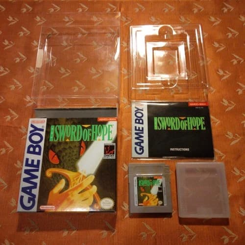 The Sword of Hope Nintendo Gameboy CIB Complete in box, Authentic Good Condition