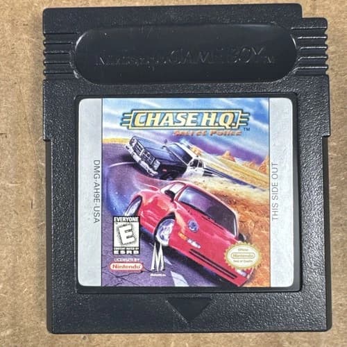 Chase H.Q. Nintendo GameBoy Color GBC Authentic Game Cartridge Tested