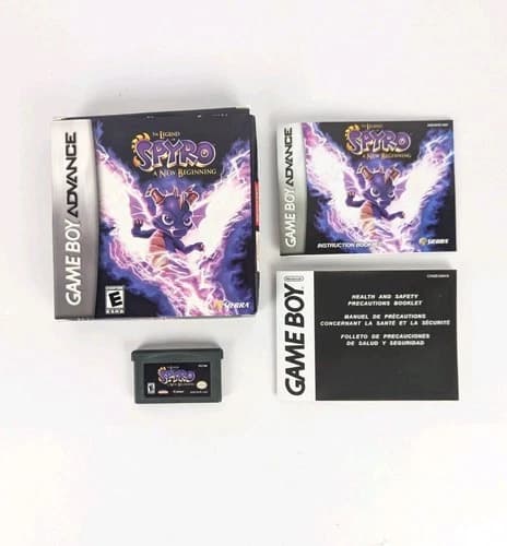 Legend of Spyro: A New Beginning Nintendo Game Boy Advance 2006 GBA CIB COMPLETE