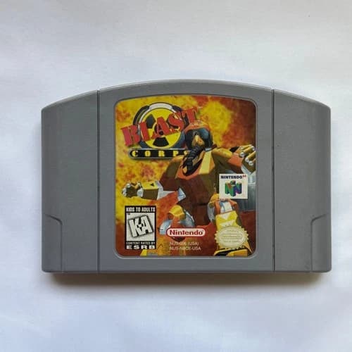 Blast Corps N64 (Nintendo 64, 1996) Cartridge Only Authentic TESTED & WORKS