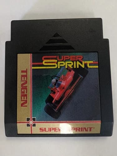 Vintage NES Nintendo Entertainment System Super Sprint Tested Authentic