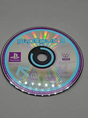 Wipeout 3 (Sony PlayStation 1 PS1, 1999)