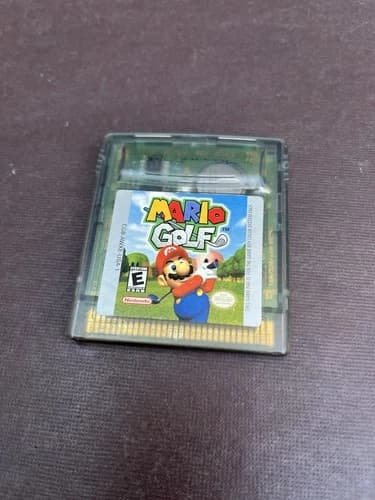 Mario Golf Game Boy Color Nintendo Camelot Sports Cartridge Works!