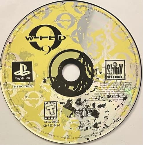 Wild 9 (Sony PlayStation 1, PS1) DISC ONLY | NO TRACKING | M769