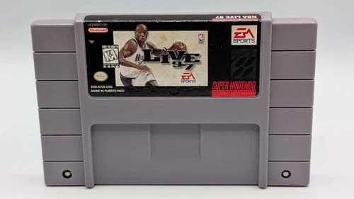 NBA Live 97 (SNES Super Nintendo, 1996) Tested