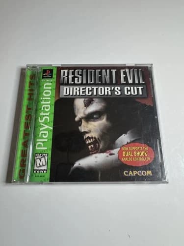 Resident Evil Director's Cut - Complete CIB - Sony Playstation 1 PS1 - Tested