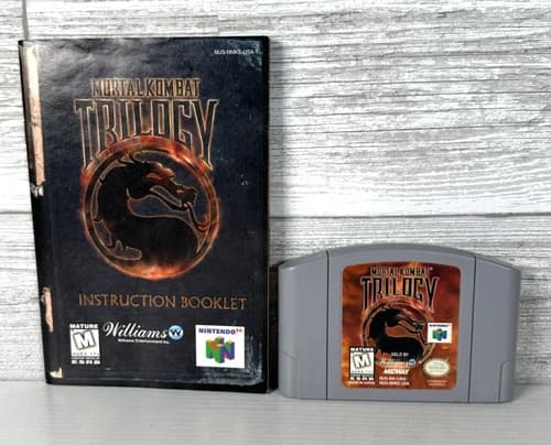 Mortal Kombat Trilogy (Nintendo 64 N64, 1996) Authentic