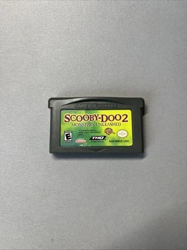 Scooby-Doo 2 Monsters Unleashed Gameboy Advance GBA Very Good