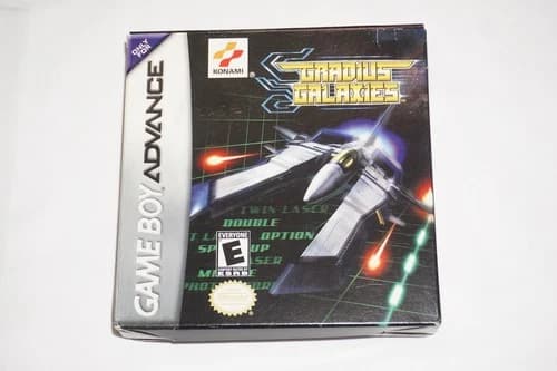 Gradius Galaxies (Nintendo Game Boy Advance GBA) Complete in Box CIB