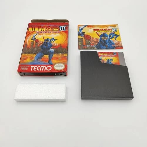 Ninja Gaiden III: The Ancient Ship Of Doom CIB RARE Nintendo Tested, Authentic