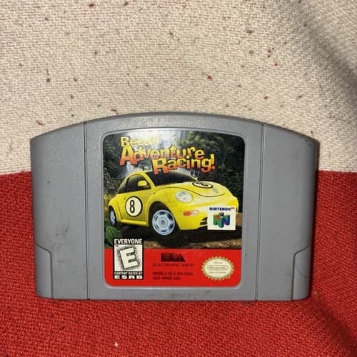 Beetle Adventure Racing Nintendo 64 1999 N64 Authentic Tested Cart Only