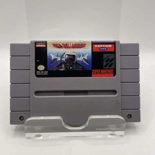 U.N. Squadron - SNES Super Nintendo Authentic Tested Free Shipping!