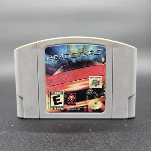 Roadsters (Nintendo 64, 1999) N64 Authentic Cartridge - Tested