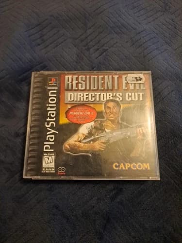 Resident Evil Director's Cut (Sony PlayStation 1 1997) PS1 PSOne Black Label