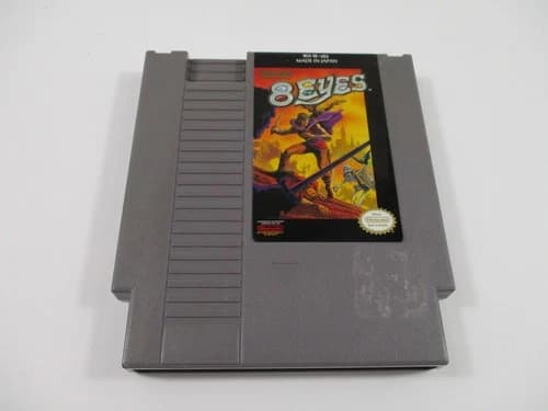 8 EYES Nintendo NES Game Cartridge Authentic!