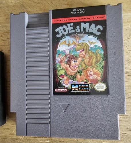Joe & Mac (Nintendo Entertainment System, 1992) NES Cart Only