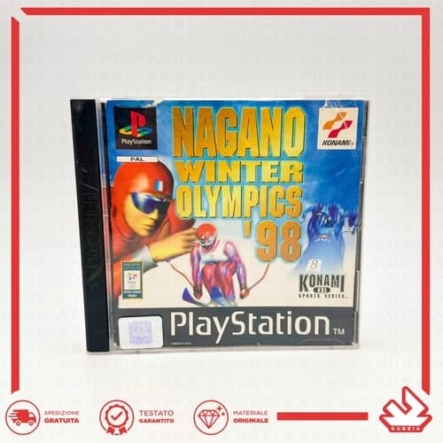 NAGANO WINTER OLYMPICS 98 - ITALIAN - KONAMI - SPORT - SONY PLAYSTATION 1 PS1